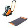 Mini Plate Vibrator Petrol & Rubber Pad
